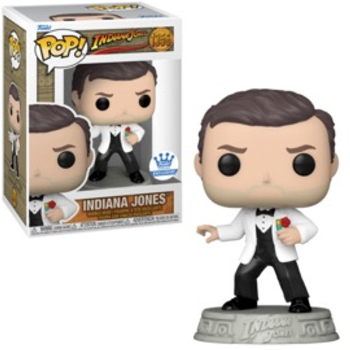 Indiana Jones White Suit #1356 Funko Shop Exclusive Pop Indiana Jones White Suit #1356 Funko Shop Exclusive Pop