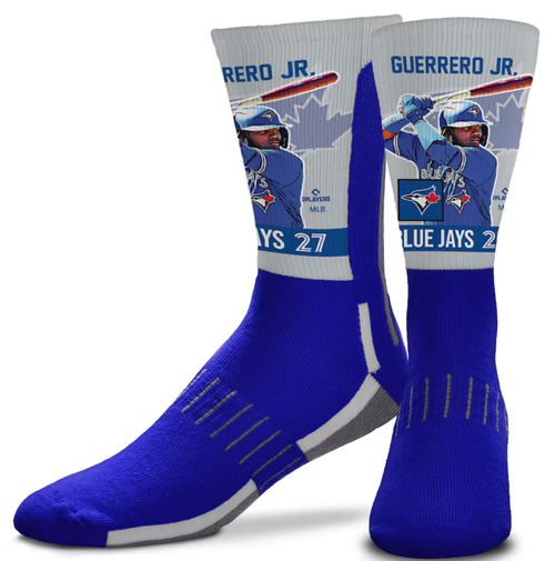 Vladimir Guerrero Jr Toronto Blue Jays Player Crew Socks Vladimir Guerrero Jr Toronto Blue Jays Player Crew Socks