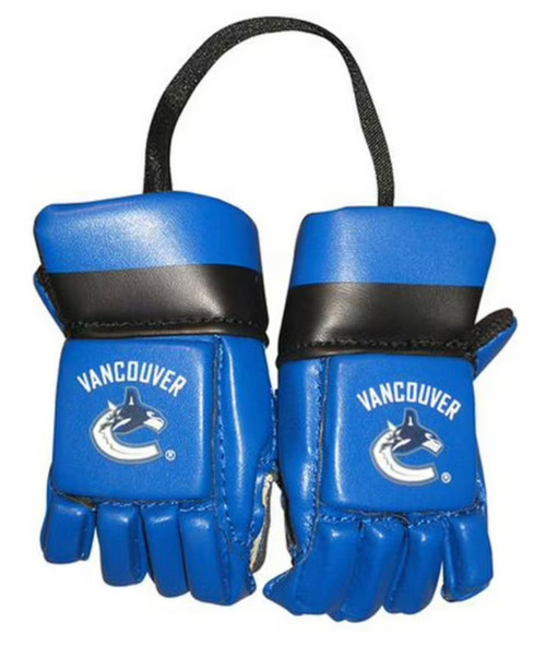 Vancouver Canucks NHL Authentic Leather Replica Mini Hockey Gloves Vancouver Canucks NHL Authentic Leather Replica Mini Hockey Gloves