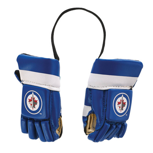 Winnipeg Jets NHL Authentic Leather Replica Mini Hockey Gloves