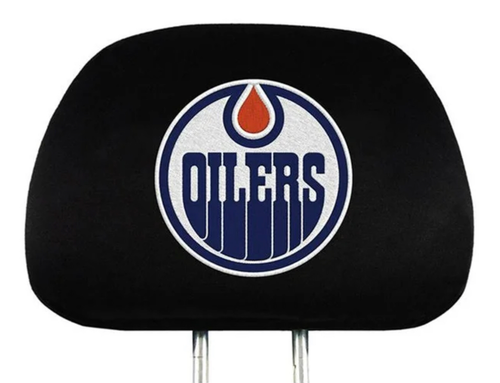 Edmonton Oilers Flames NHL Car Headrest Covers Edmonton Oilers Flames NHL Car Headrest Covers