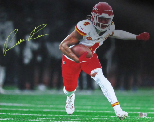 Rashee Rice Kansas City Chiefs Autographed 16x20 Photo Rashee Rice Kansas City Chiefs Autographed 16x20 Photo