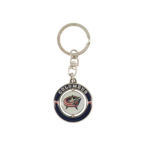 Columbus Blue Jackets NHL Spinner Keychain