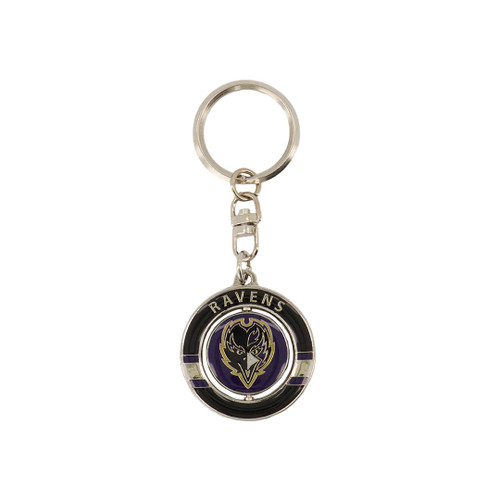 Baltimore Ravens NFL Spinner Keychain Baltimore Ravens NFL Spinner Keychain