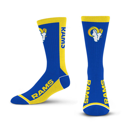 Coming Soon: Los Angeles Rams NFL MVP Men’s For Bare Feet Crew Length Socks Coming Soon: Los Angeles Rams NFL MVP Men’s For Bare Feet Crew Length Socks