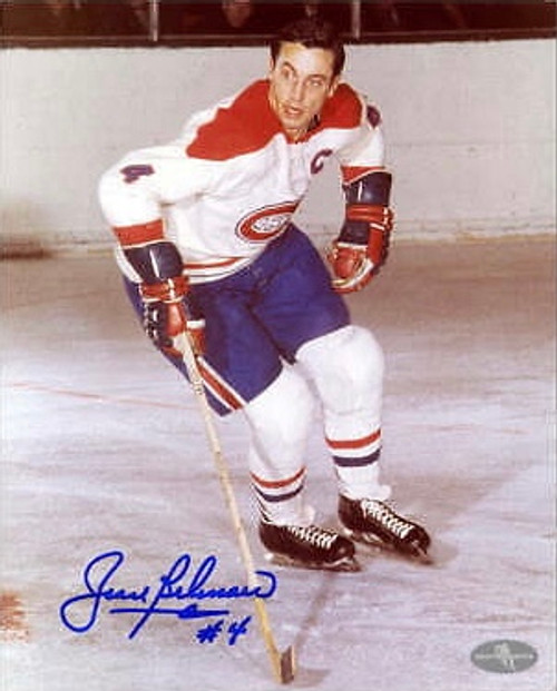 John Beliveau Montreal Canadiens Autographed Skating 8x10 Photo John Beliveau Montreal Canadiens Autographed Skating 8x10 Photo