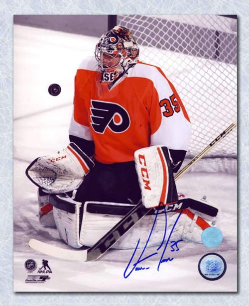 Steve Mason Philadelphia Flyers Autographed Spotlight 8x10 Photo Steve Mason Philadelphia Flyers Autographed Spotlight 8x10 Photo
