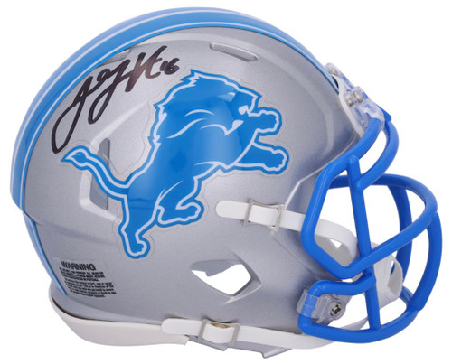 Jared Goff  Detroit Lions Autographed Speed  Mini Football Helmet