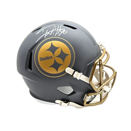 Coming Soon: TJ Watt  Autographed Slate Speed Replica Full Size Helmet