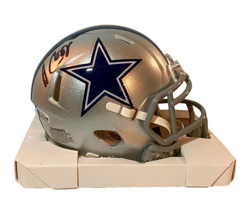 Amari Cooper Dallas Cowboys Autographed Speed Mini Football Helmet