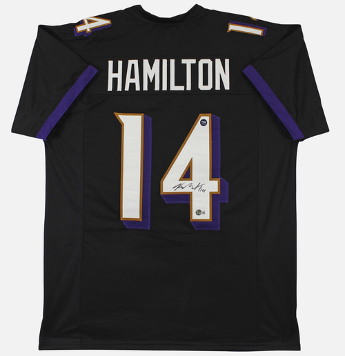 Kyle Hamilton Baltimore Ravens Autographed NFL Custom Football Jersey Kyle Hamilton Baltimore Ravens Autographed NFL Custom Football Jersey