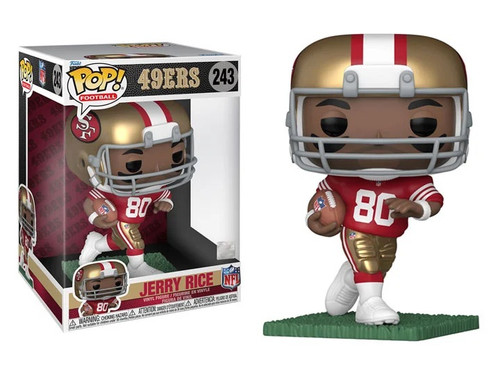Coming Soon: Jerry Rice #243 NFL San Francisco 49ers 10 Inch Funko Pop