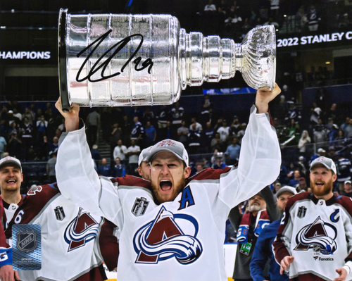 Coming Soon: Nathan Mackinnon Colorado Avalanche Autographed Hoisting the Cup 8x10 Photo Coming Soon: Nathan Mackinnon Colorado Avalanche Autographed Hoisting the Cup 8x10 Photo