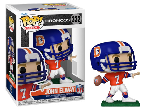 John Elway #332 Denver Broncos Retro Jersey NFL Funko Pop
