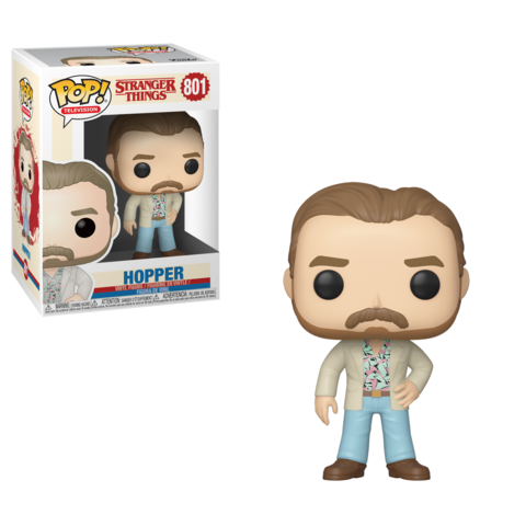 Coming Soon: Hopper #801 Date Night Stranger Things Common Funko Pop