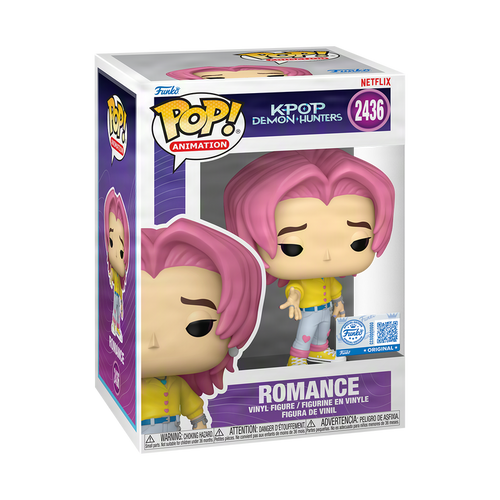 Coming Soon: Romance #2436 Soda Pop KPop Demon Hunters Web Exclusive  Funko Pop