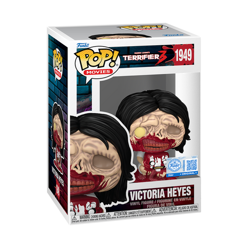 Coming Soon: Victoria Heyes #1949 Terrifier 3  Web Exclusive  Funko Pop