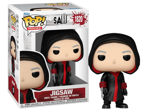 Coming Soon: Jigsaw #1820 Saw Movie Common Funko Pop