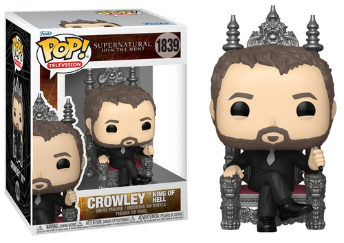 Crowley  #1839 King of Hell  Supernatural Funko Pop