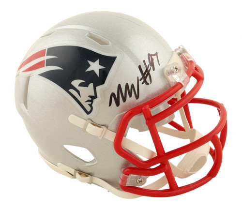Coming Soon: Milton Williams New England Patriots Autographed  Mini Helmet