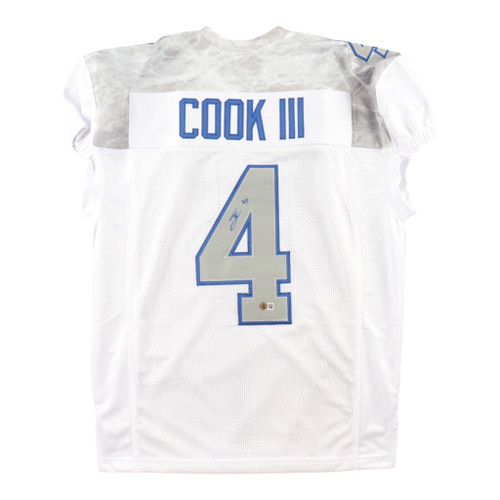 Coming Soon: James Cook Buffalo Bills Autographed NFL Custom Rivalries  Football Jersey