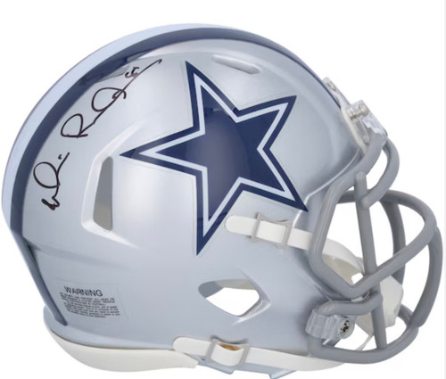 Coming Soon: Michael "Playermaker" Irvin Dallas Cowboys Autographed  Mini Helmet
