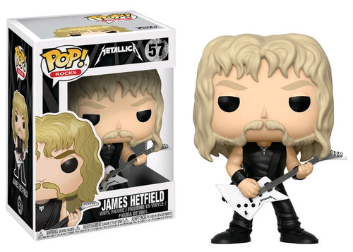 James Hetfield #57 Metallica Funko Pop Rocks