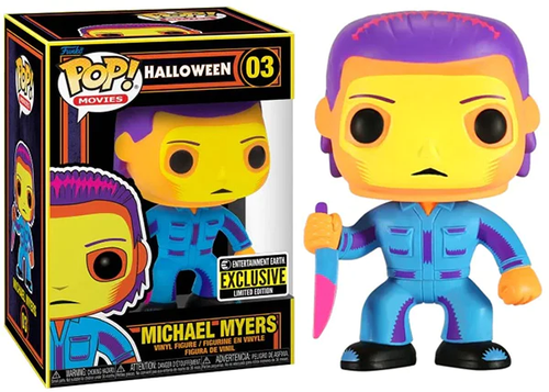 Michael Myers Halloween #03 Blacklight Entertainment Earth Exclusive Funko Pop