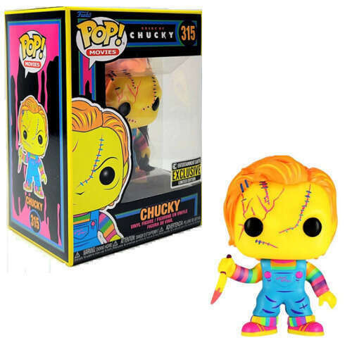 Chucky #315 Blacklight Entertainment Earth Exclusive Funko Pop