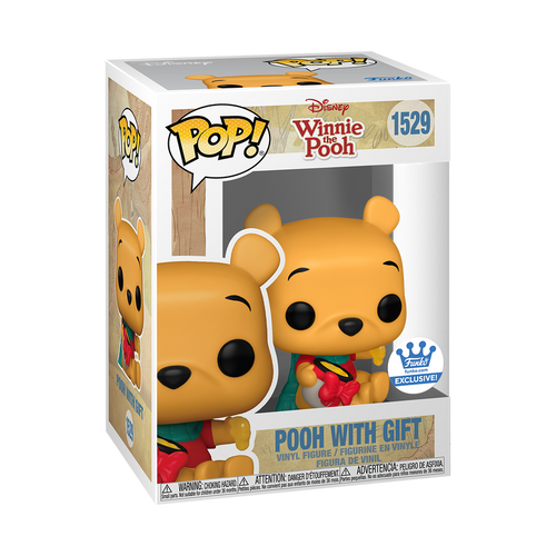 Winnie the Pooh with Gift #1529 Funko Shop Exclusive Pop