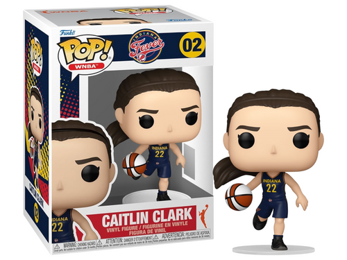 Caitlin Clark  #02 WNBA Indiana Fever Funko Pop