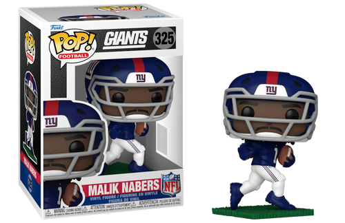 Malik Nabers #325 New York Giants Funko Pop