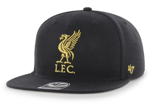 Liverpool FC 47 Brand Captain SnapBack Metallic Hat