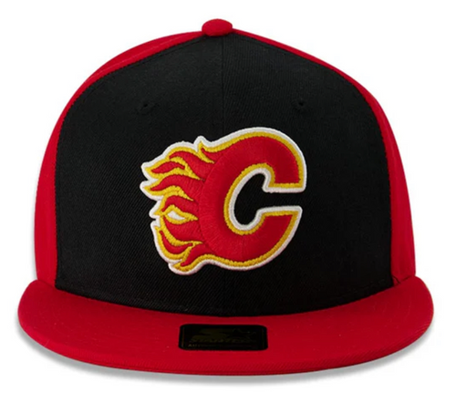 Calgary Flames NHL Starter Flatbrim SnapBack Hat
