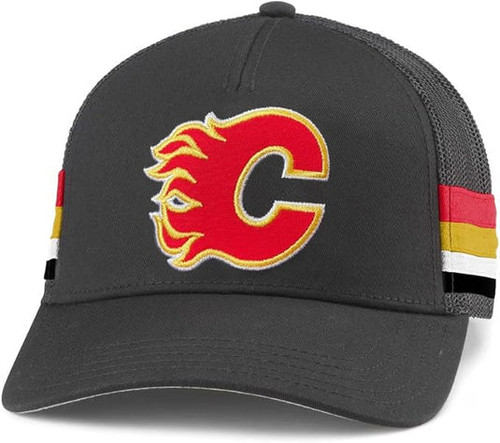 Calgary Flames  American Needle HotFoot SnapBack Trucker Hat