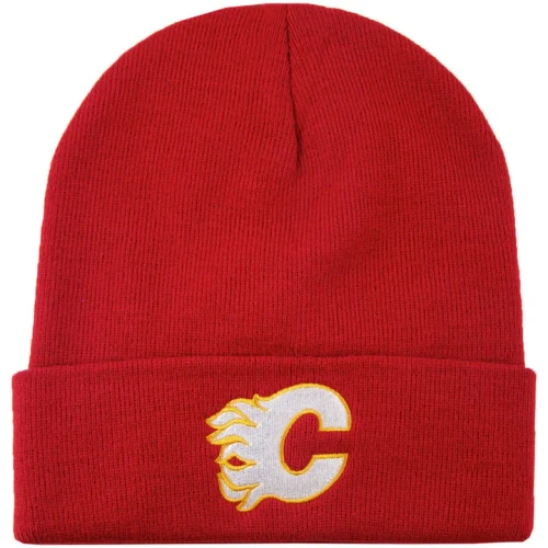 Calgary Flames American Needle Red Cuffed Replica Knit  Toque