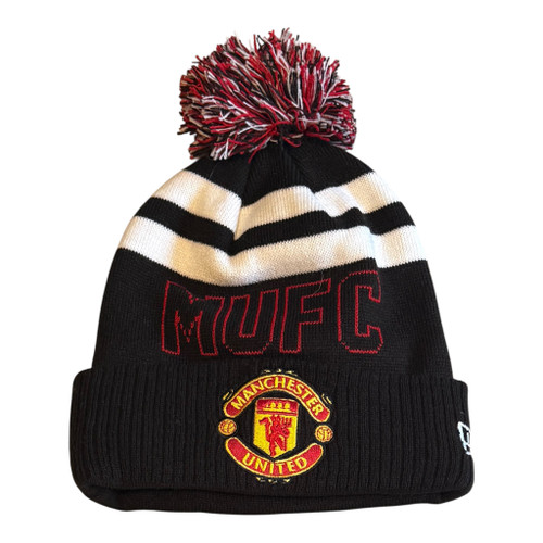 Manchester United EPL New Era Cuffed Knit Toque with Pom