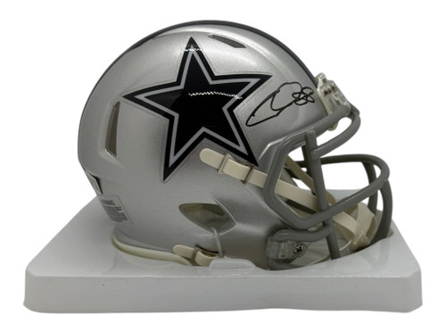 CeeDee Lamb Dallas Cowboys Autographed Speed Mini Helmet