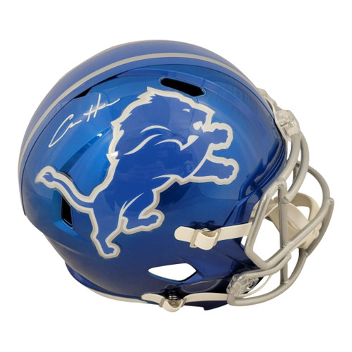 Aidan Hutchinson Detroit Lions Autographed Flash Speed Replica Helmet