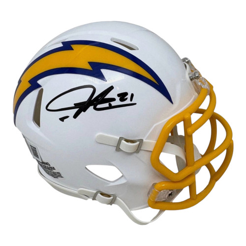 LaDainian Tomlinson San Diego Chargers  Autographed Speed Mini Helmet
