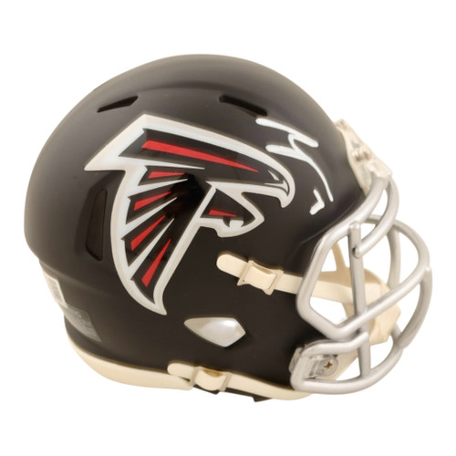 Bijan Robinson Atlanta Falcons  Autographed Speed Mini Helmet