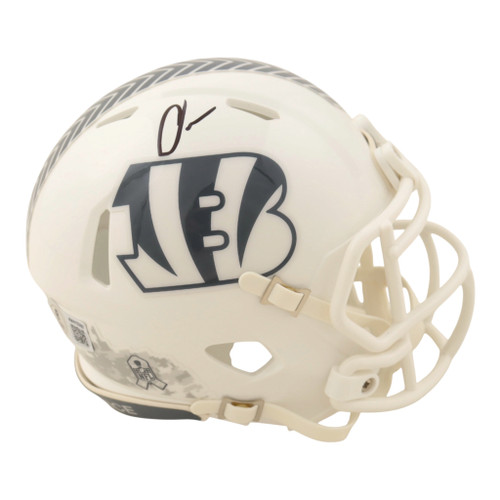 Chad “Ocho Cinco” Johnson Cincinnati Bengals Autographed STS Speed Mini Helmet