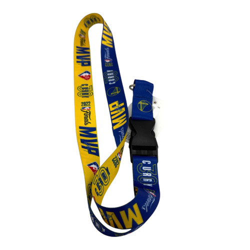Golden State Warriors Curry NBA Finals MVP Lanyard with Buckle