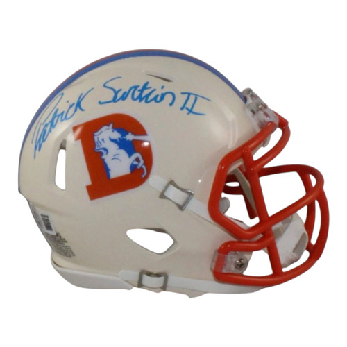 Coming Soon: Patrick Surtain II  Denver Broncos Autographed Retro Mini Helmet