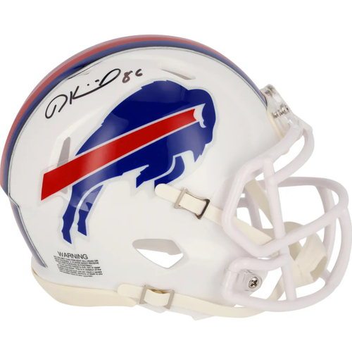 Dalton Kincaid Buffalo Bills Autographed Speed Mini Helmet