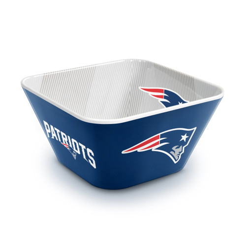 Coming Soon: New England Patriots NFL Melamine Game Day Snack Bowl