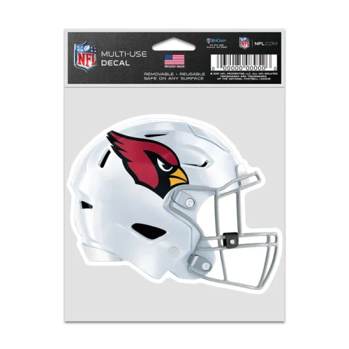 Arizona Cardinals Speed Flex Helmet Fan Decal 3.75 inch x 5 Inch