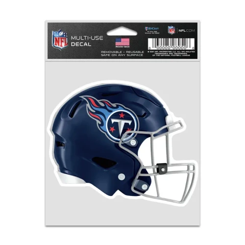 Tennessee Titans Speed Flex Helmet Fan Decal 3.75 inch x 5 Inch