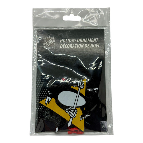 Pittsburgh Penguins NHL Big Logo Resin Christmas Tree Ornament