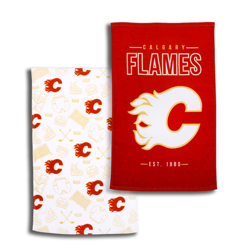 Coming Soon: Calgary Flames NHL 2 Piece Kitchen/Hand Towel